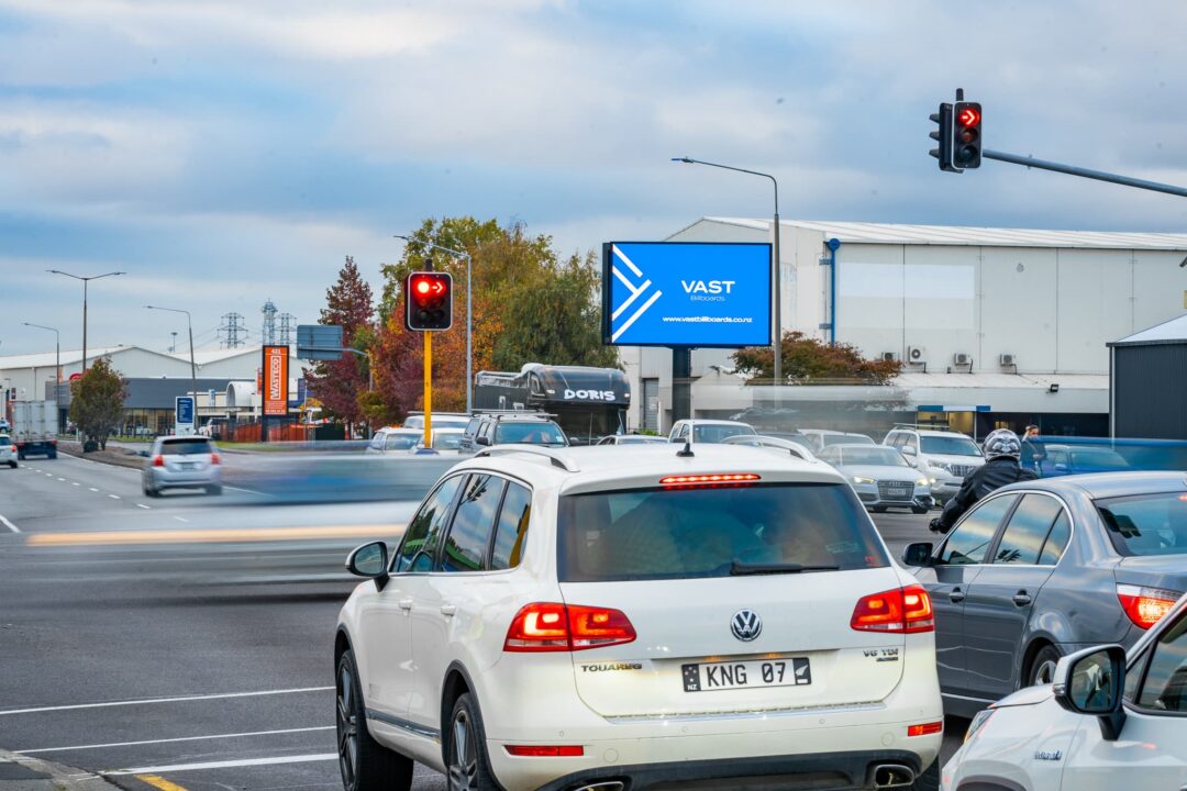 Blenheim Road Digital Signage Christchurch VAST Billboards