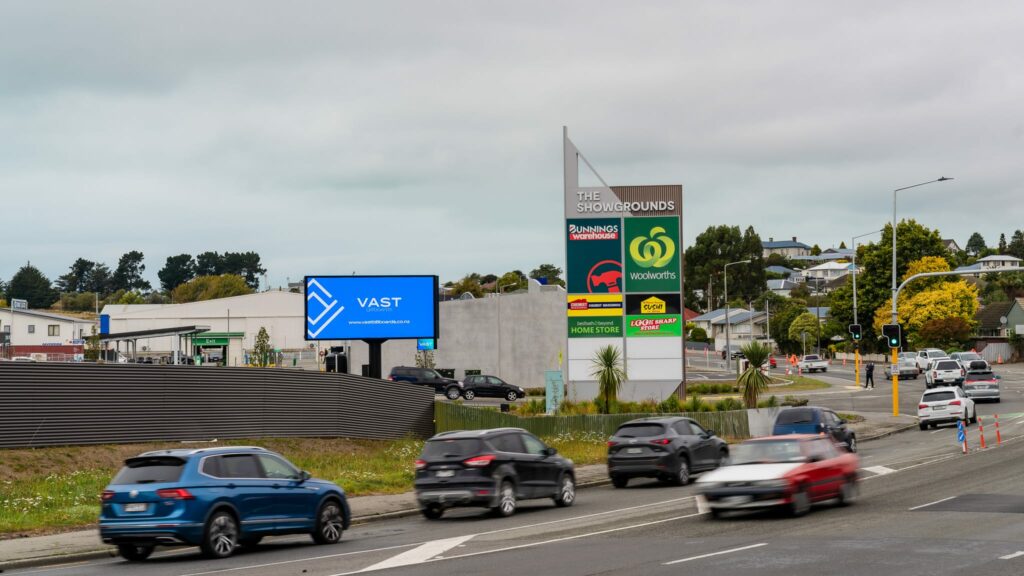 Vast Billboards lights up 40th billboard in Timaru